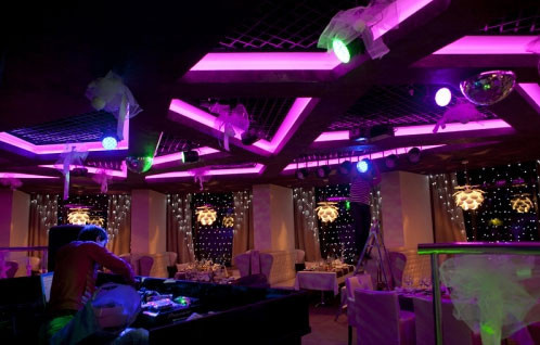 Комплектация светильниками объект DJ Cafe Fox г. Саранск.