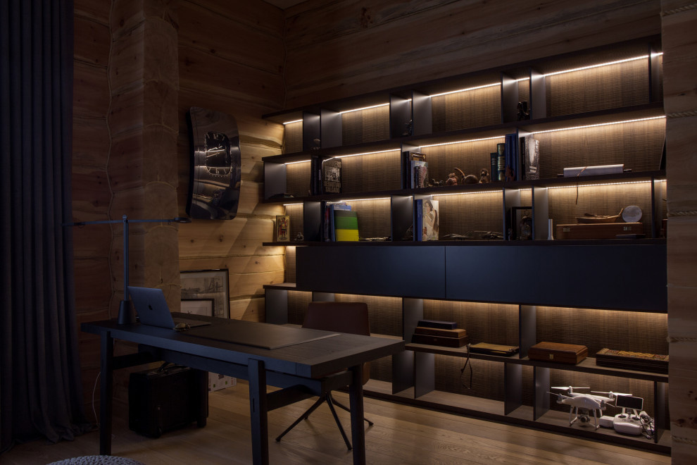 Изба с современным наполнением