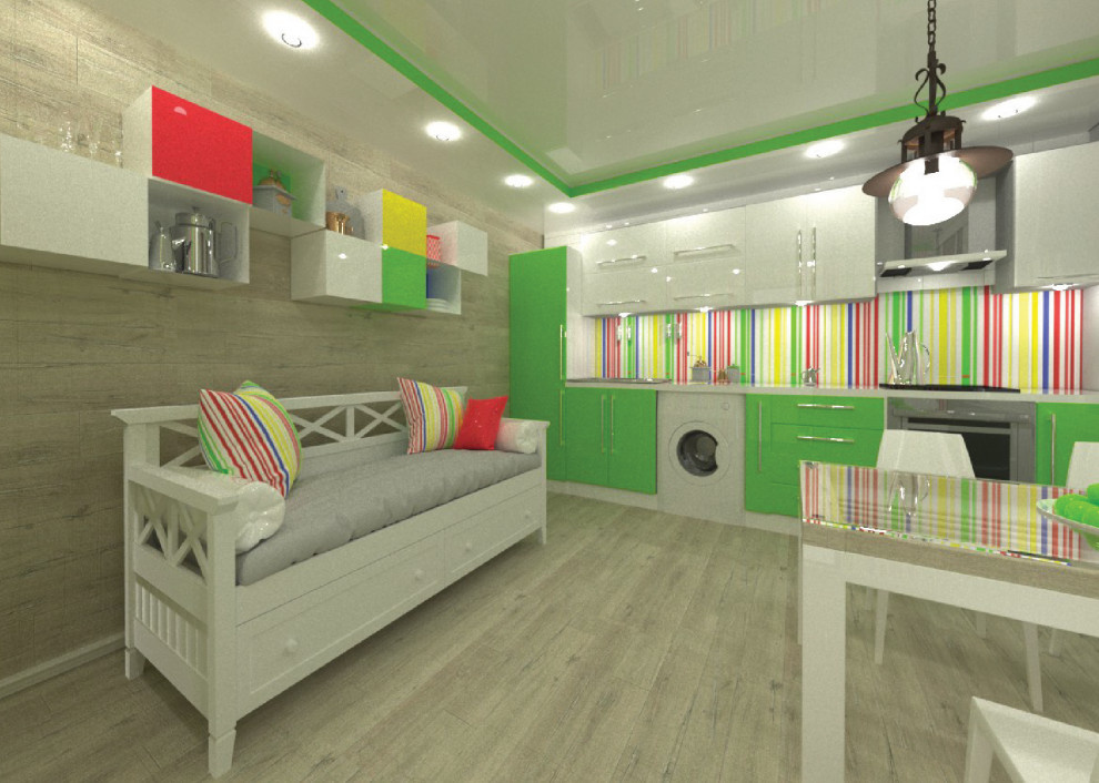 Кухня в Экостиле