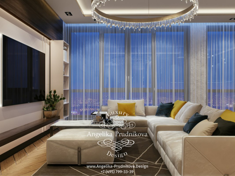 Дизайн-проект интерьера квартиры в ЖК BARRIN HOUSE в скандинавском стиле