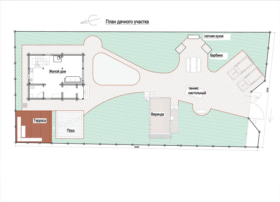 Дачный комплекс на 7-ми сотках