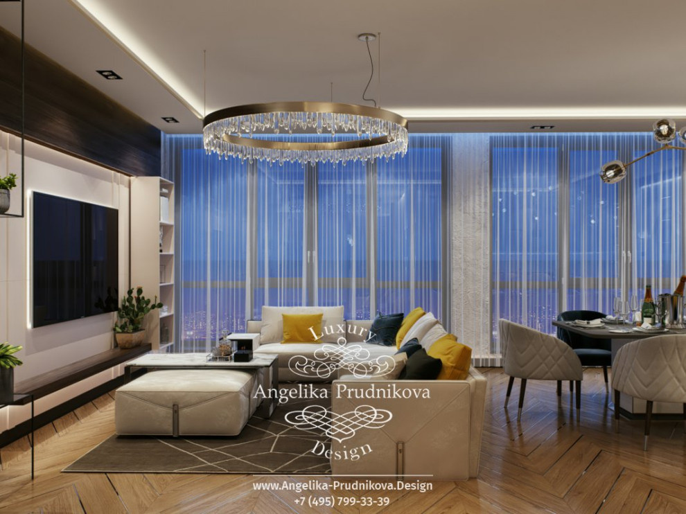 Дизайн-проект интерьера квартиры в ЖК BARRIN HOUSE в скандинавском стиле