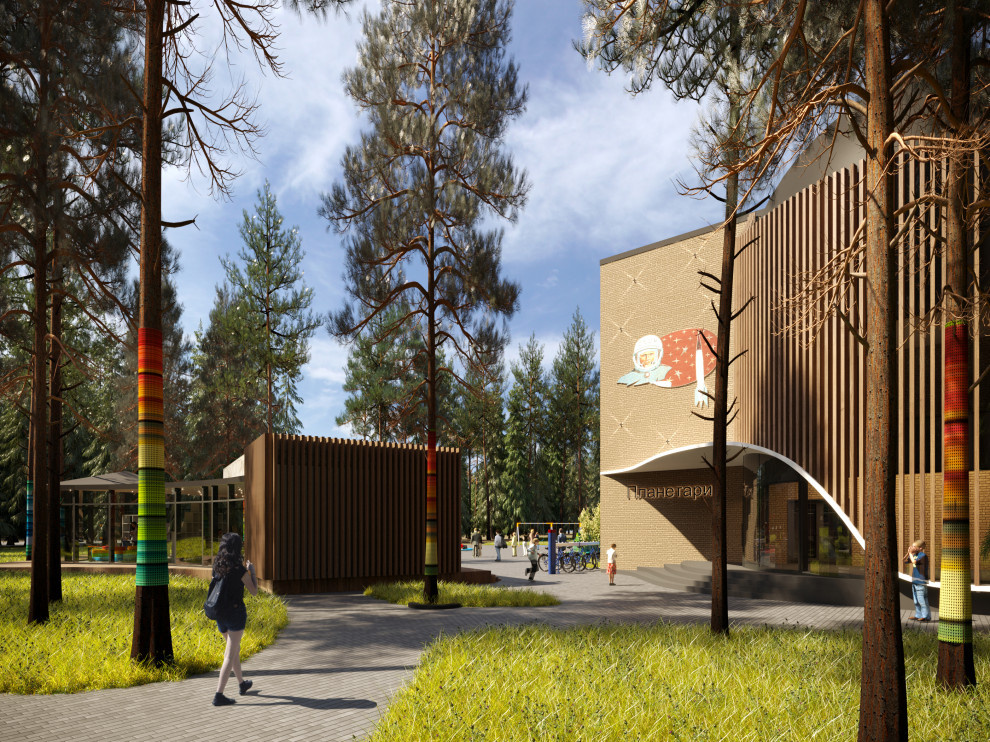 Реконструкция парка отдыха и центра детского творчества в г. Ухта