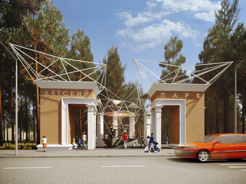 Реконструкция парка отдыха и центра детского творчества в г. Ухта