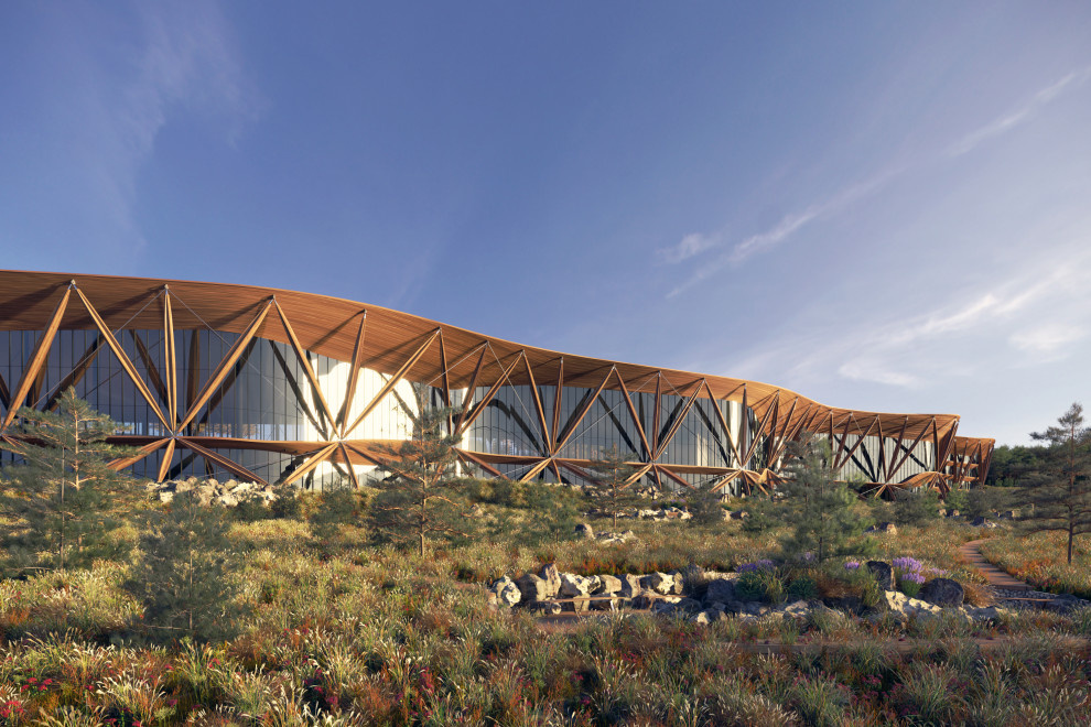 Концепция спортивно-адаптационного комплекса на оз. Байкал