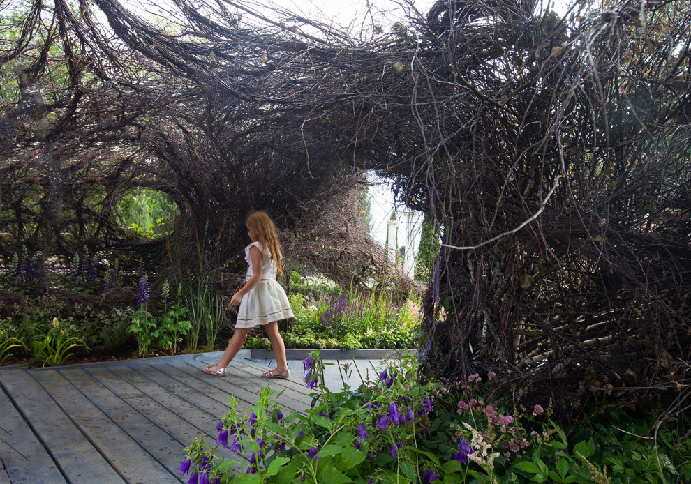 Проект недели: Сад «Декорации Метерлинка» на выставке в Москве