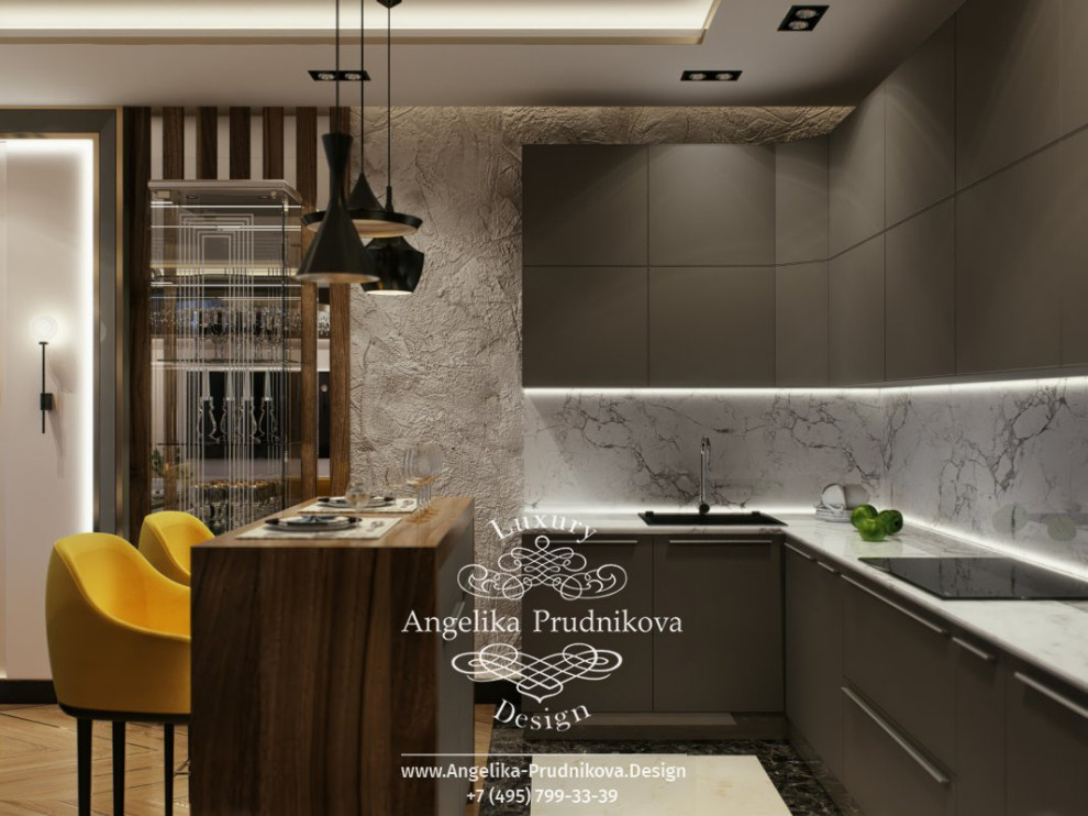 Дизайн-проект интерьера квартиры в ЖК BARRIN HOUSE в скандинавском стиле