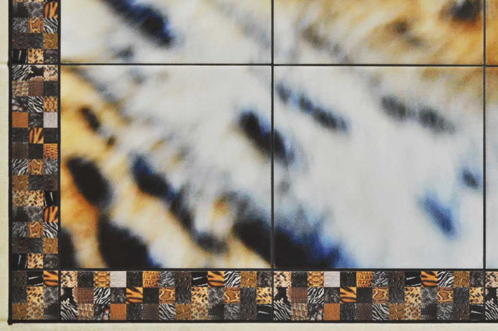 Печать на керамической плитке - панно, майолика.