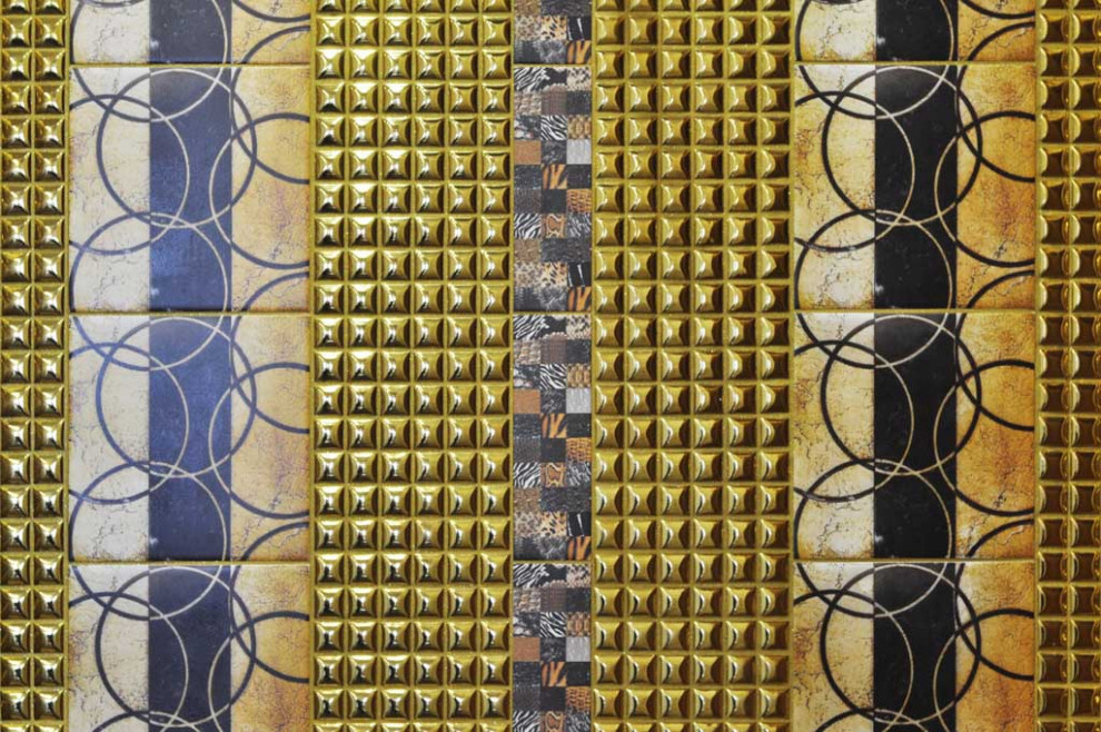 Печать на керамической плитке - панно, майолика.