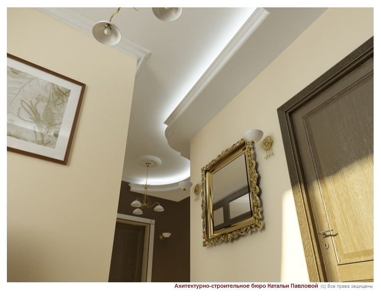 Квартира в классическом стиле 50 кв. м.