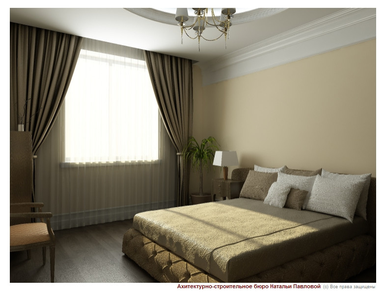 Квартира в классическом стиле 50 кв. м.