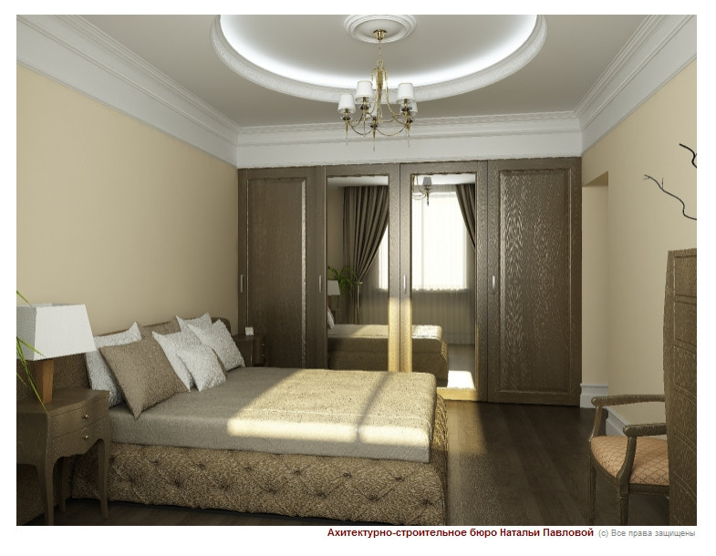 Квартира в классическом стиле 50 кв. м.