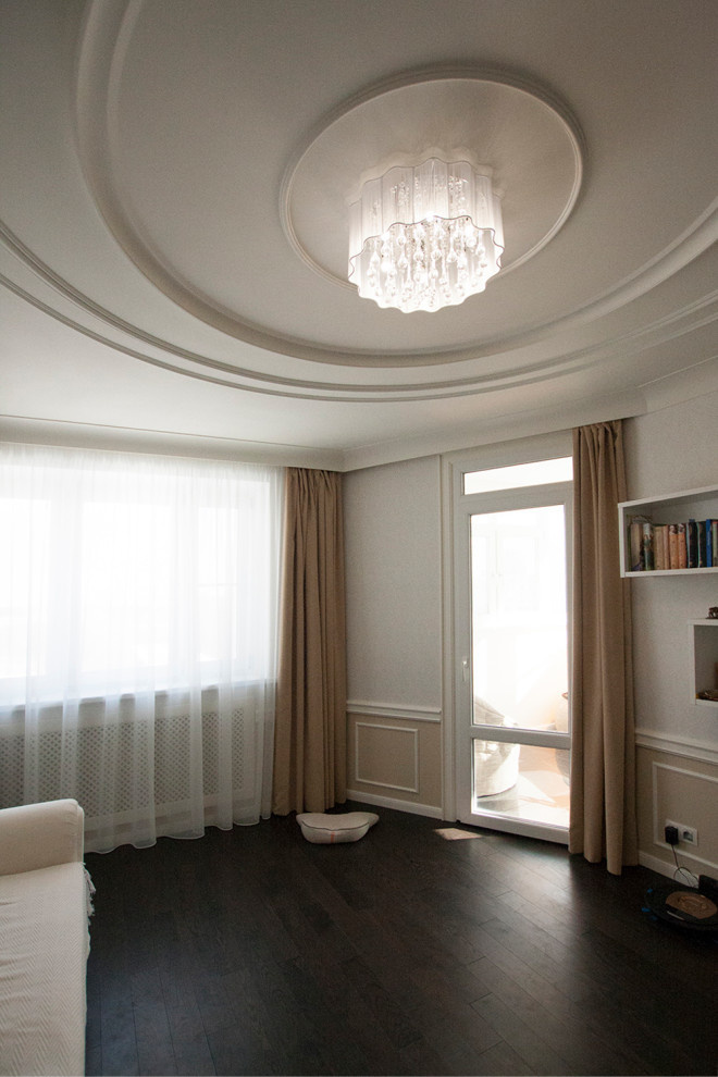 Эклектичный интерьер в пастельных тонах, Славянский бульвар