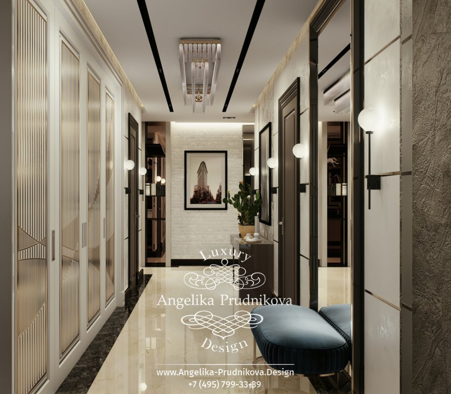 Дизайн-проект интерьера квартиры в ЖК BARRIN HOUSE в скандинавском стиле
