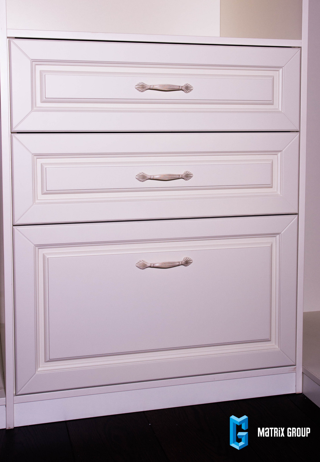 Шкафы и гардеробная в дом на Проспекте Мира