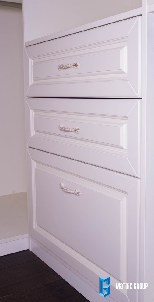 Шкафы и гардеробная в дом на Проспекте Мира