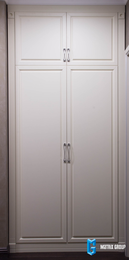 Шкафы и гардеробная в дом на Проспекте Мира