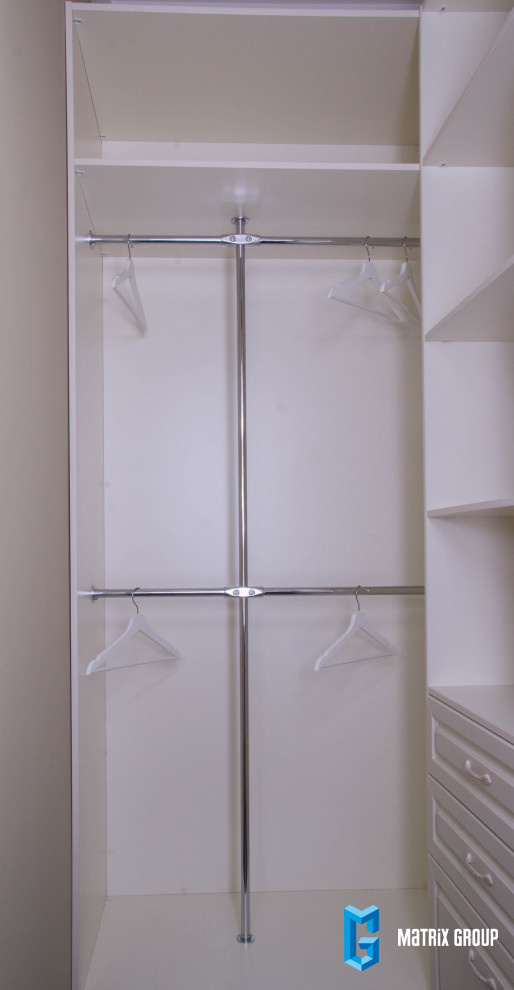 Шкафы и гардеробная в дом на Проспекте Мира