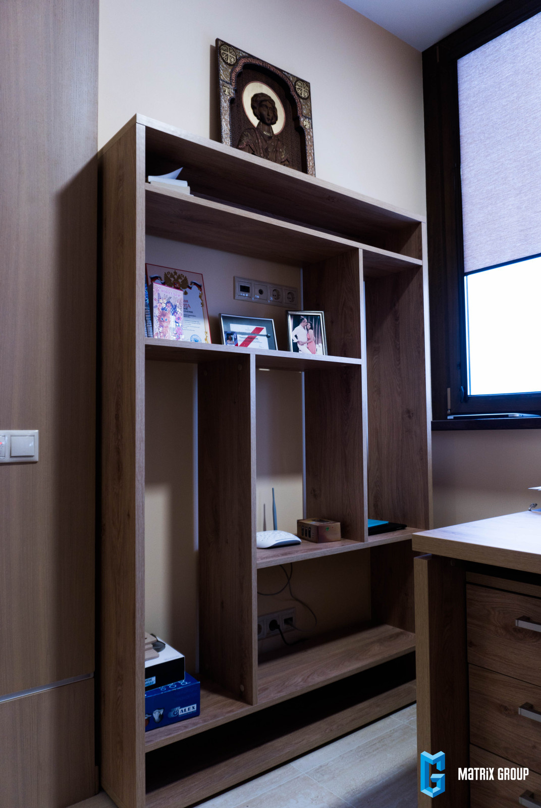 Корпусная мебель для всех жилых зон в ЖК Мономах