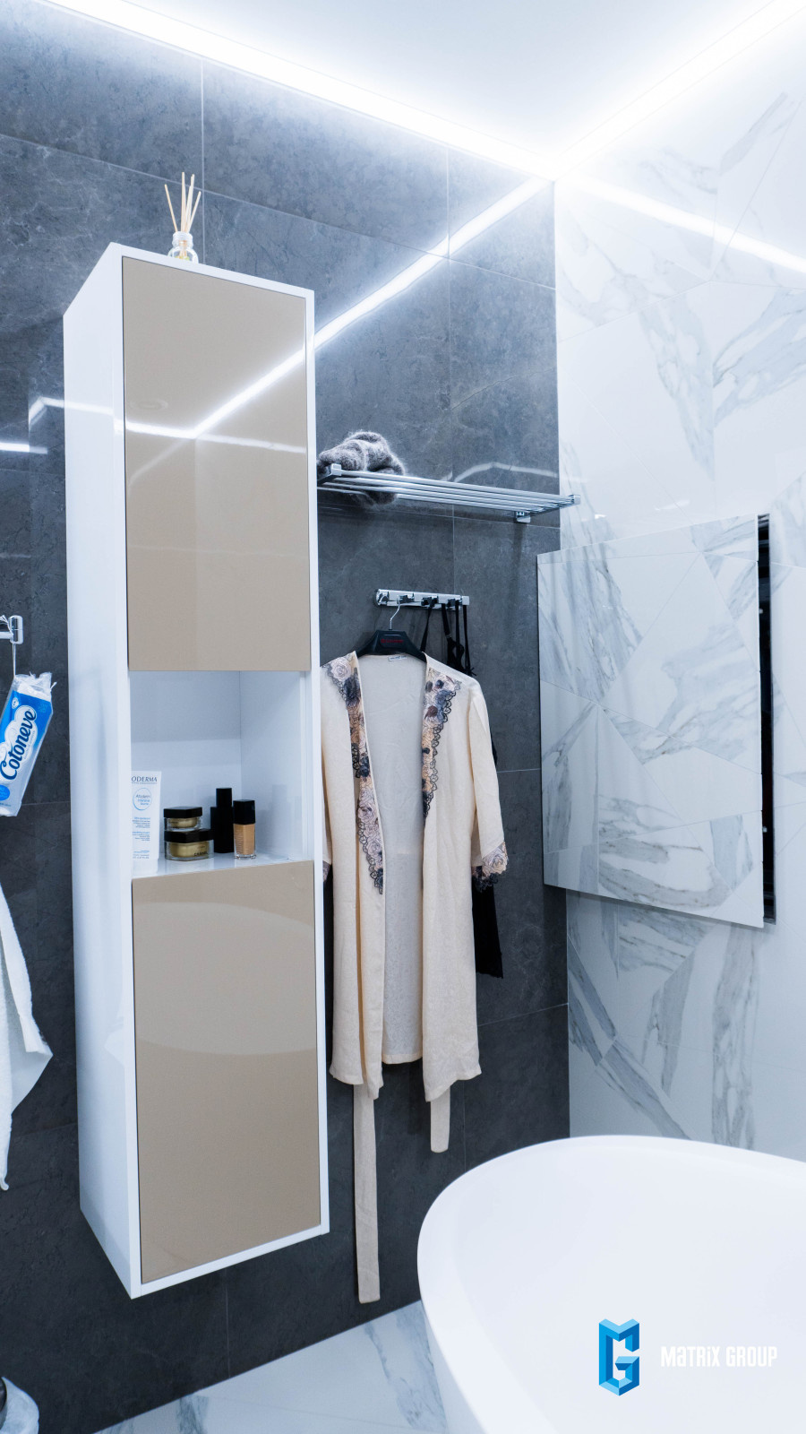 Корпусная мебель для всех жилых зон в ЖК Мономах