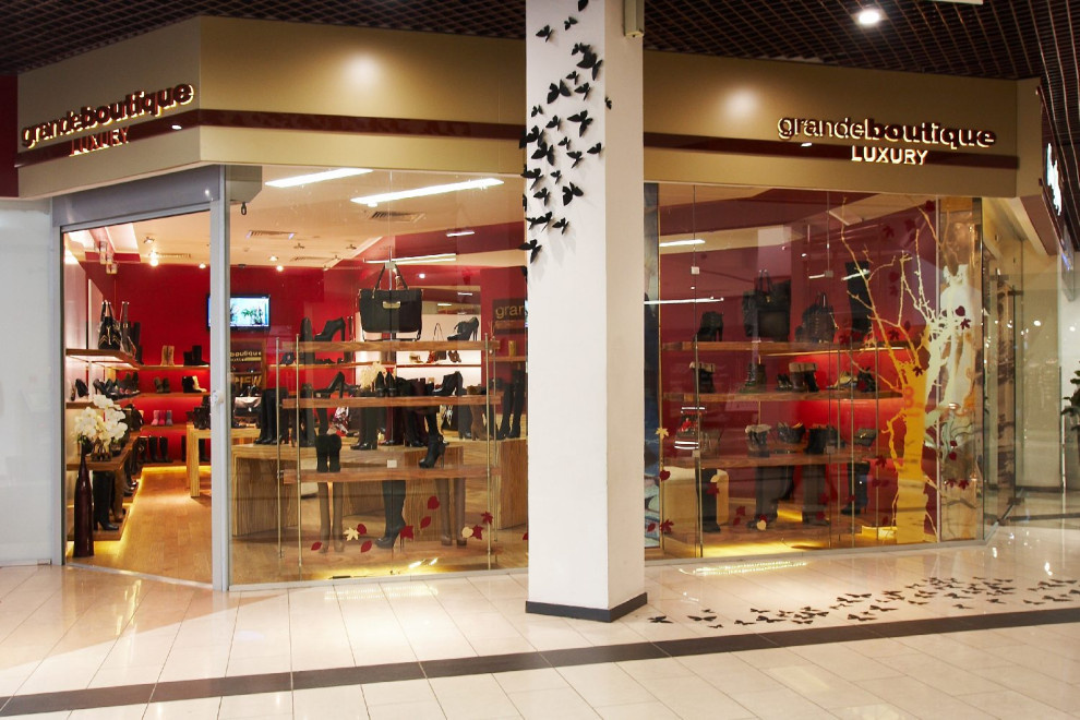 Интерьеры магазина Grandeboutique