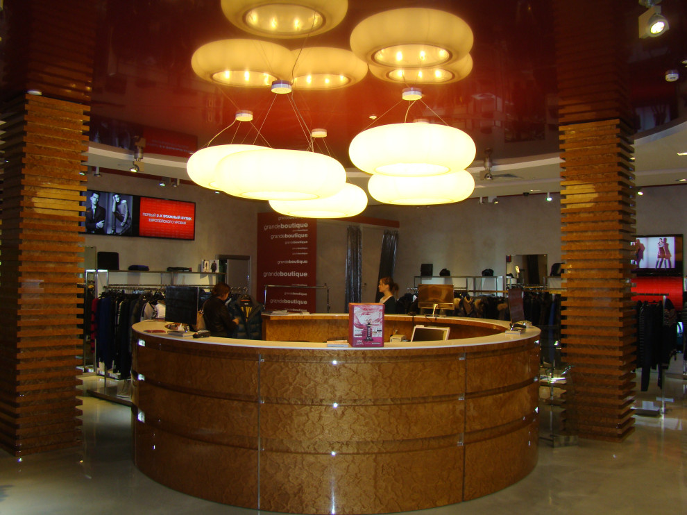 Интерьеры магазина Grandeboutique