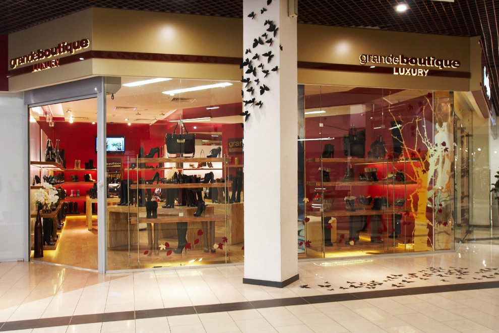 Интерьеры магазина Grandeboutique