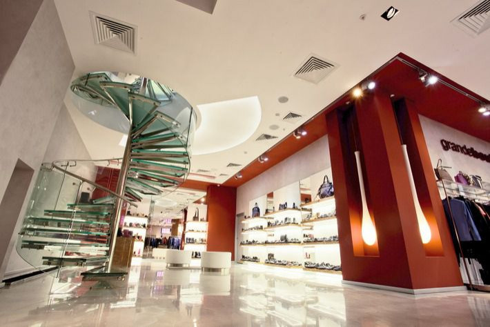 Интерьеры магазина Grandeboutique
