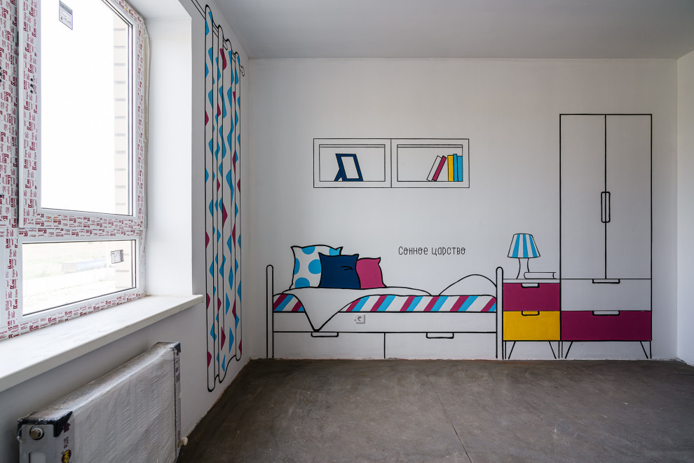 Личный опыт: Зачем мы рисовали интерьер на стенах и полу