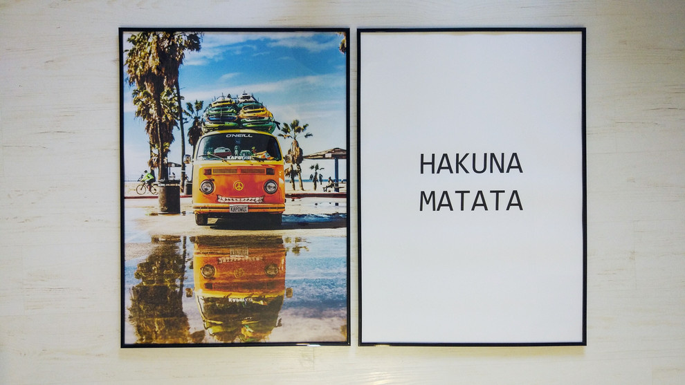 Постеры в интерьере