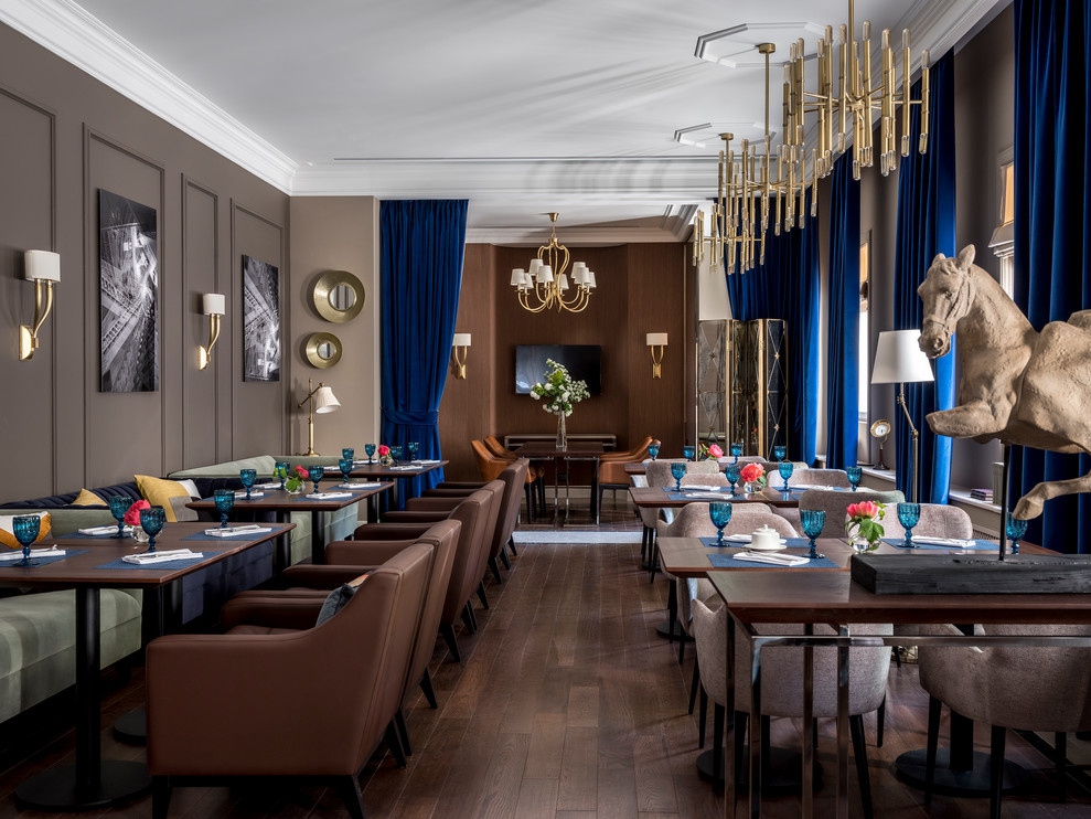 Интерьеры отеля Chekhoff Moscow, Curio Collection By Hilton