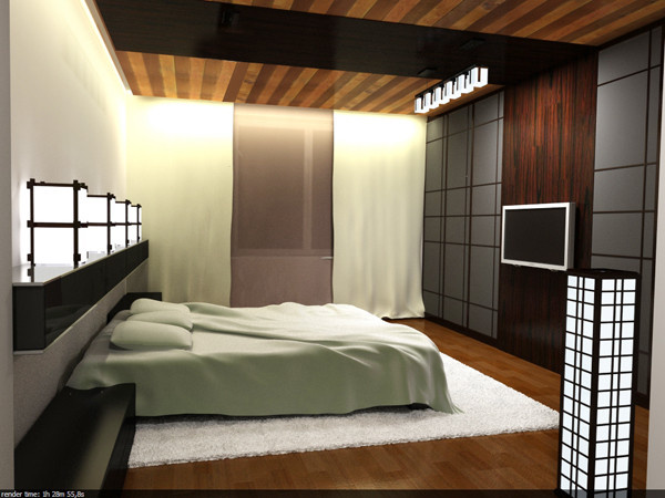 Гостиная в японском стиле