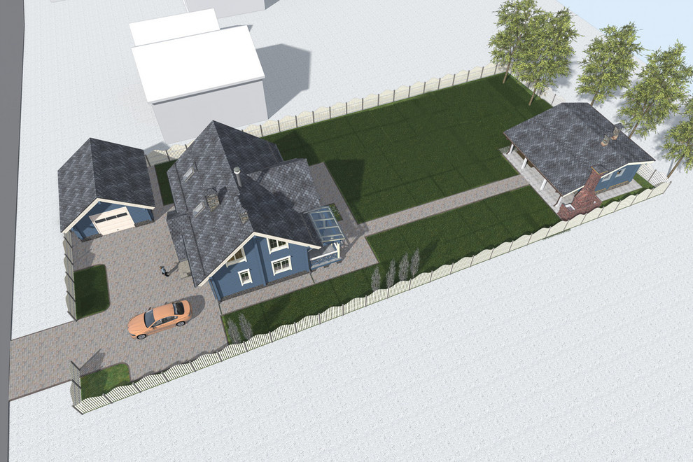 Небольшой дом из бруса в Кадницах