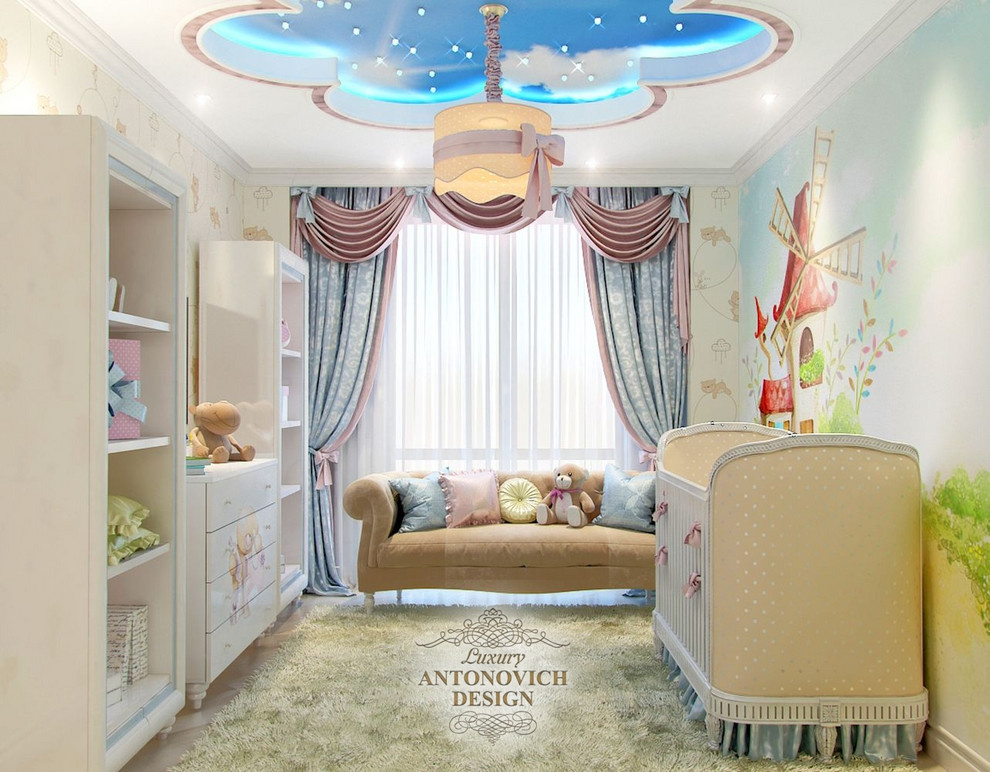 Дизайн интерьера детских комнат от студии Luxury Antonovich Design