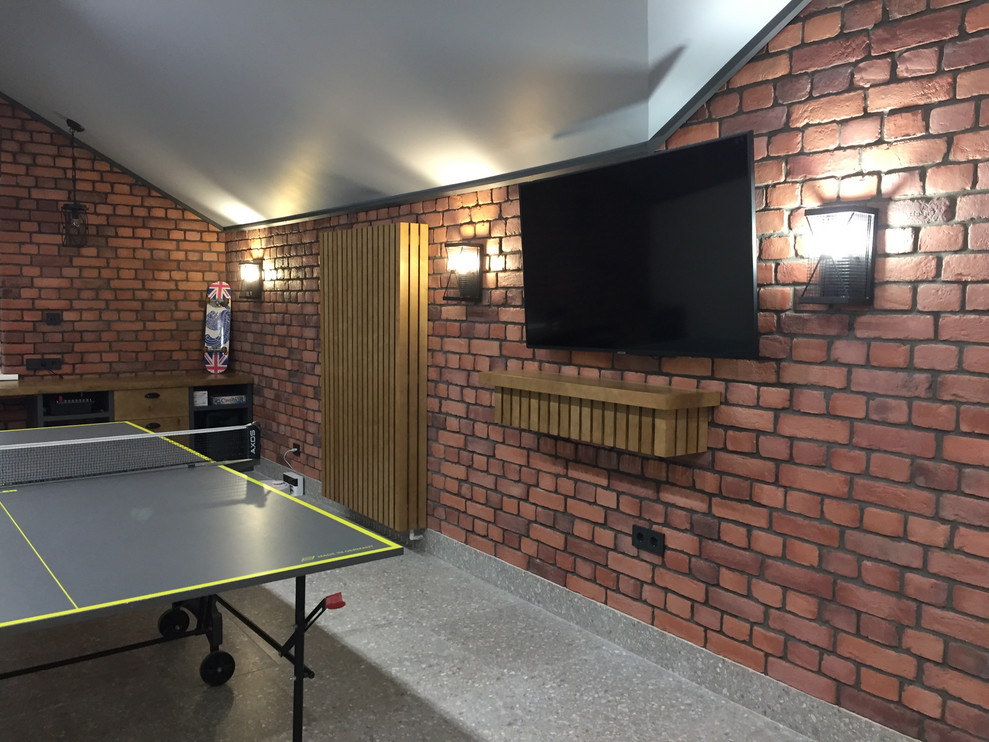 Мужское пространство (Лофт над гаражом)