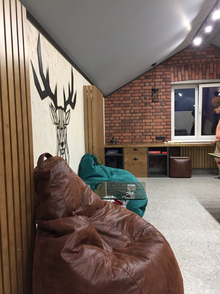 Мужское пространство (Лофт над гаражом)