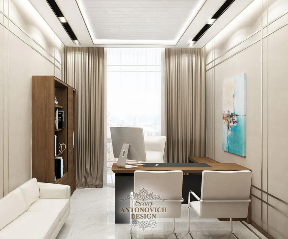 Дизайн современного офиса от Luxury Antonovich Design