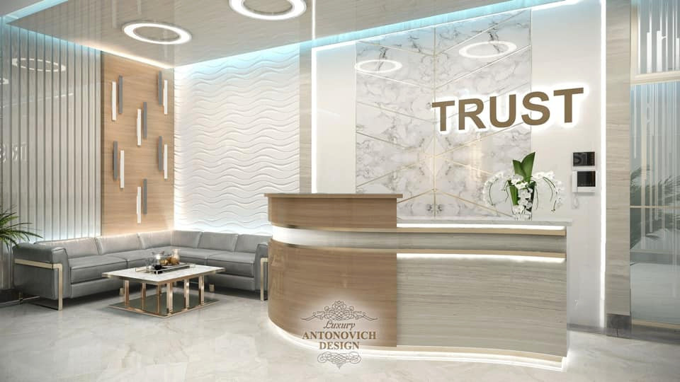 Дизайн современного офиса от Luxury Antonovich Design