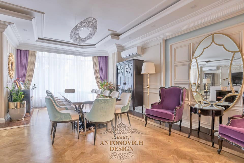 Новый реализованный проект квартиры от Antonovich Design