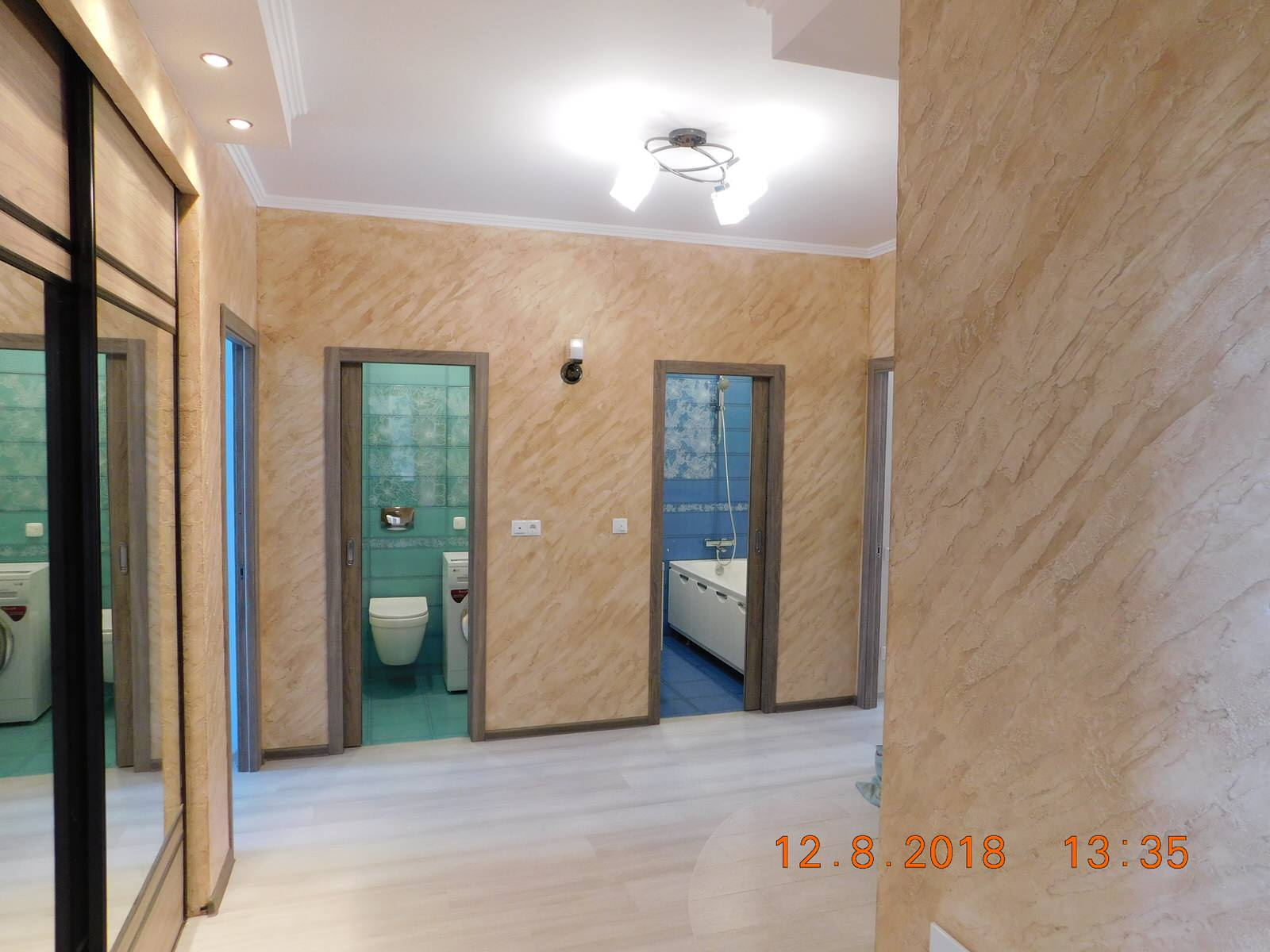 Ремонт трехкомнатной квартиры - 80 м2