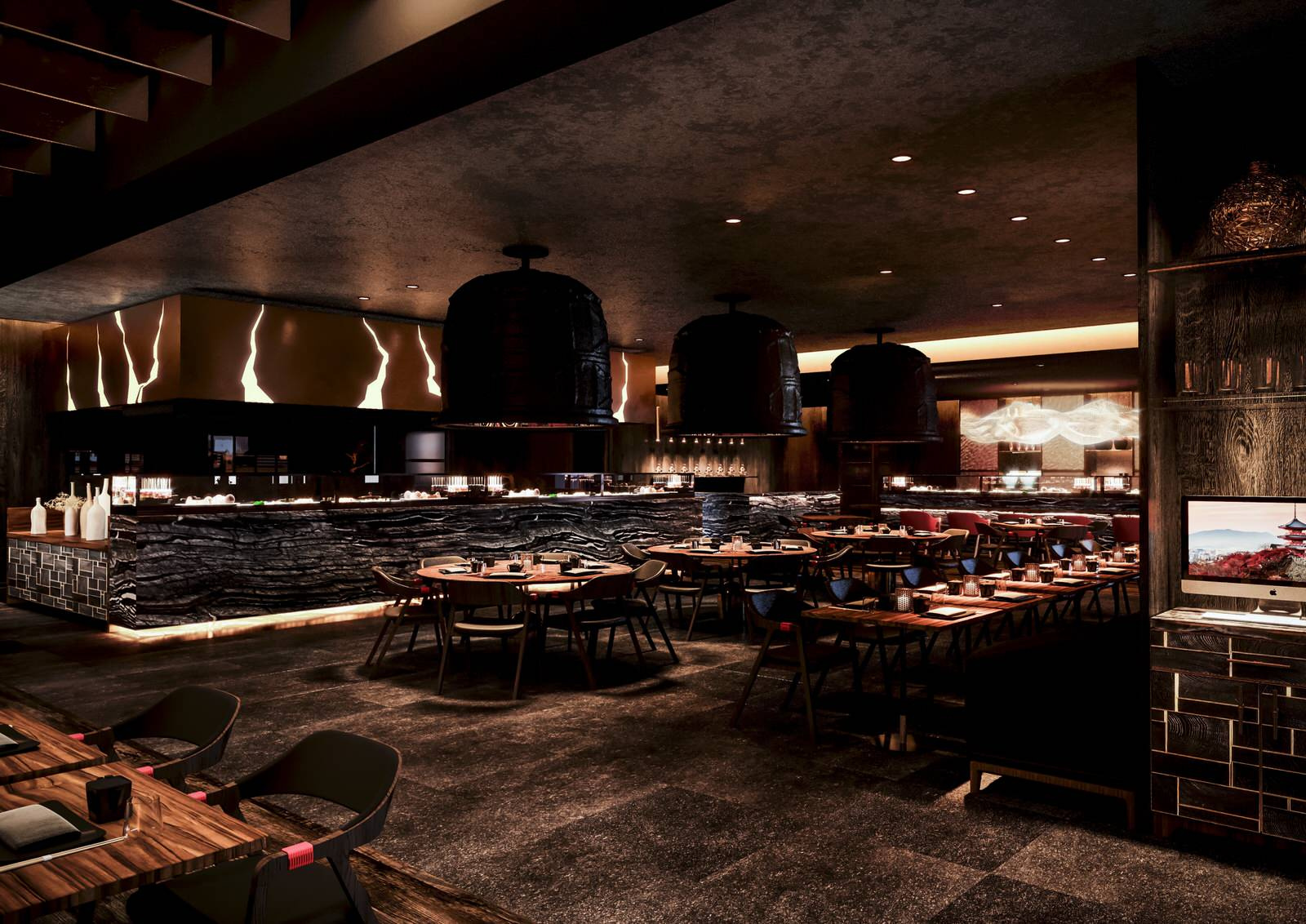 Обложка проекта: Design LSM, UK - OKKU restaurant, Dubai - January 2019