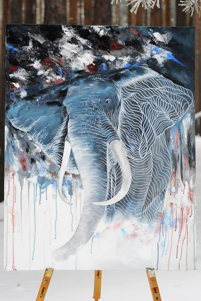 "Elephant" 70х90. В наличии.