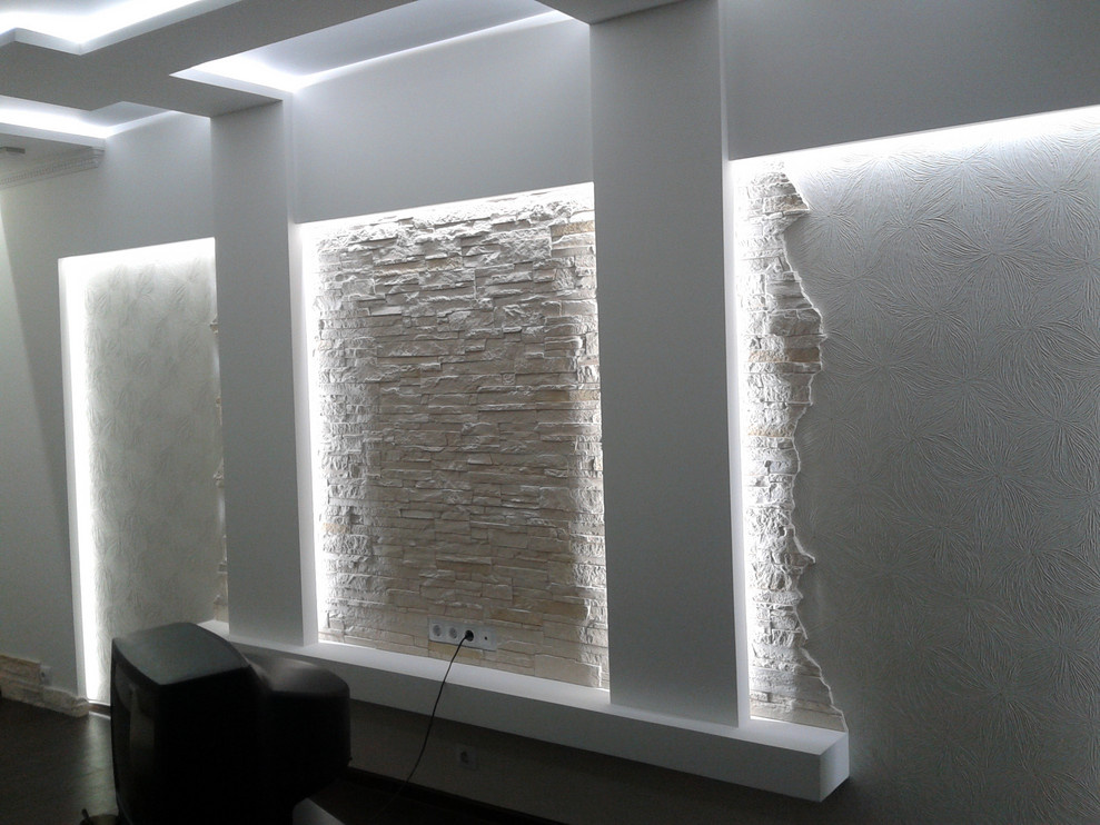 заказчик Владимир 3-х комнатная квартира потолки и ниши