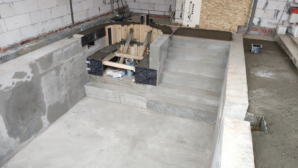 Строительство бассейна с СПА-зоной "под ключ"