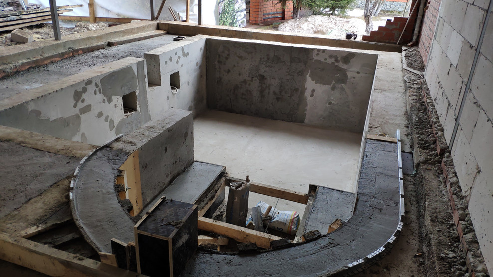 Строительство бассейна с СПА-зоной "под ключ"