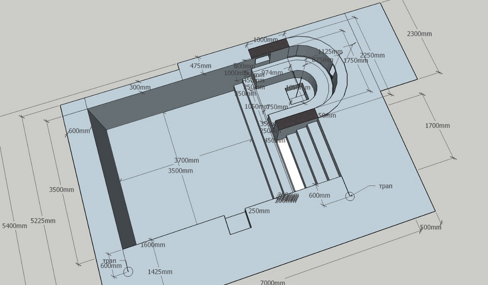 Строительство бассейна с СПА-зоной "под ключ"
