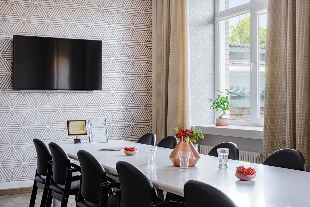 Кабинет директора и приемная в Институте Катализа СоРАН в Академгородке