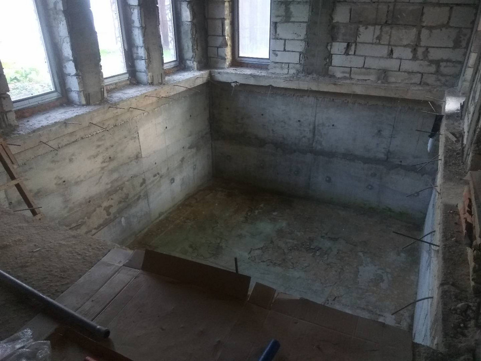 Строительство скиммерного бассейна