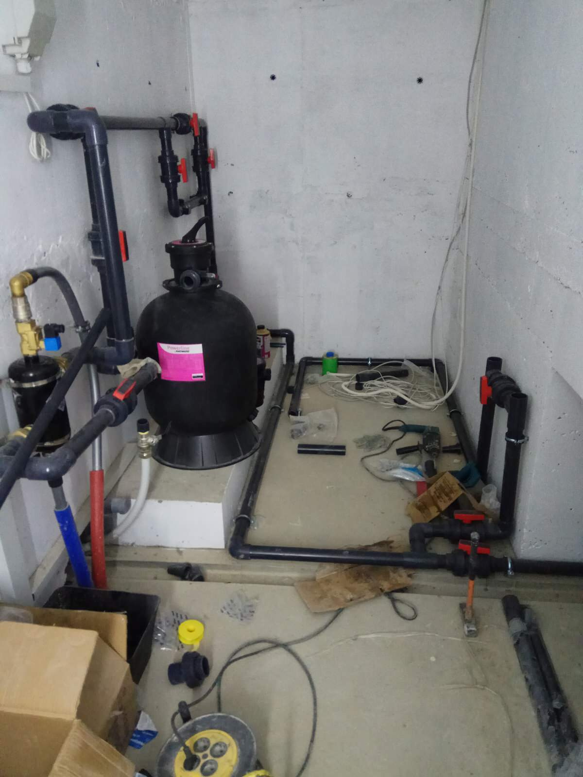 Строительство скиммерного бассейна