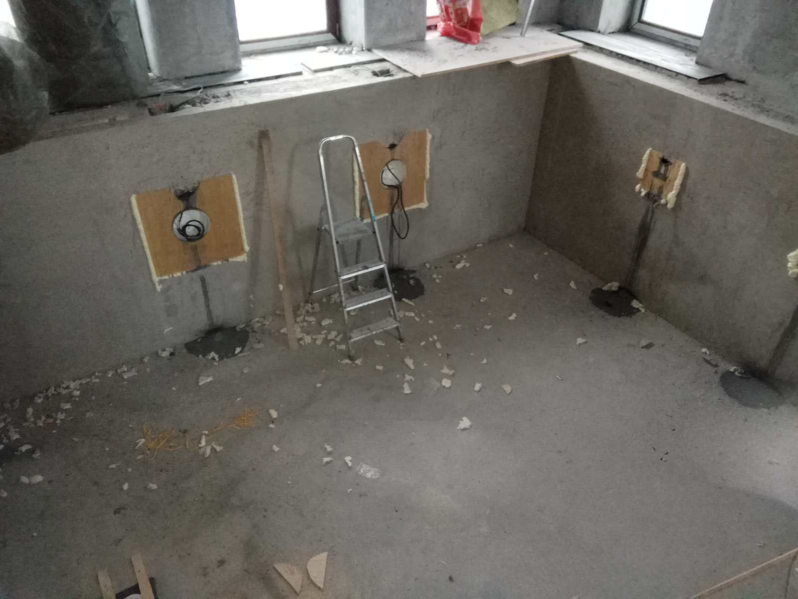 Строительство скиммерного бассейна